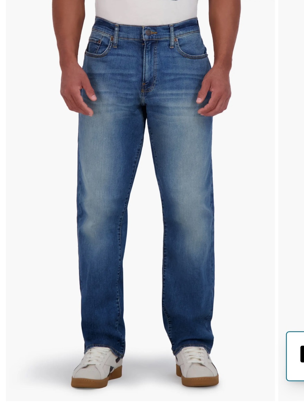 Lucky Brand Men's Dark Blue Slim Straight Jeans